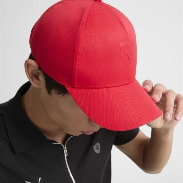 Puma FERRARI STYLE CAP Šiltovka, červená, veľkosť UNI