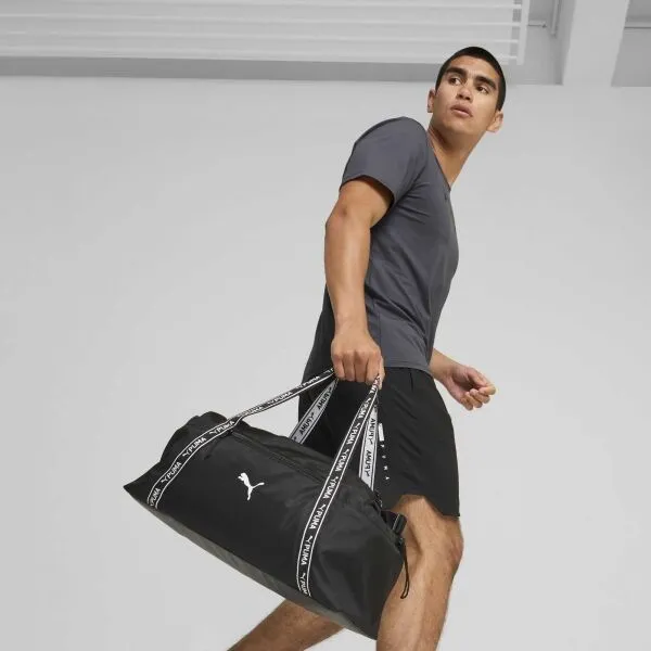 Puma AT ESSENTIALS SPORT BAG Športová taška, čierna, veľkosť