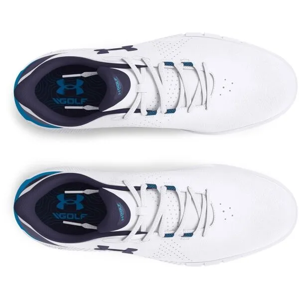Under Armour DRIVE FADE Pánska golfová obuv, biela, veľkosť 44