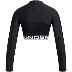Under Armour HEATGEAR RIB Dámske tričko, čierna, veľkosť L