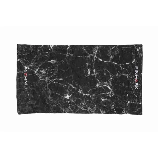 Finmark MULTIFUNCTIONAL SCARF WITH FLEECE Multifunkčná šatka, čierna, veľkosť