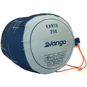 Vango KANTO 250 Spací vak, modrá, veľkosť 215 cm - ľavy zips