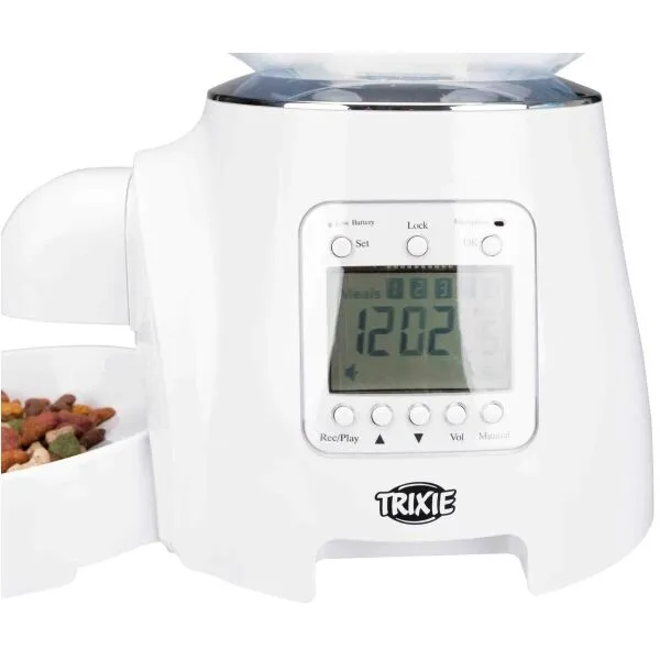 TRIXIE AUTOMATIC FEEDER TX7 Automatický dávkovač krmiva, biela, veľkosť