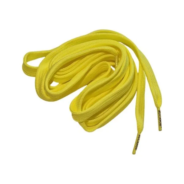 Rucanor SHOE LACES šnúrky, žltá, veľkosť
