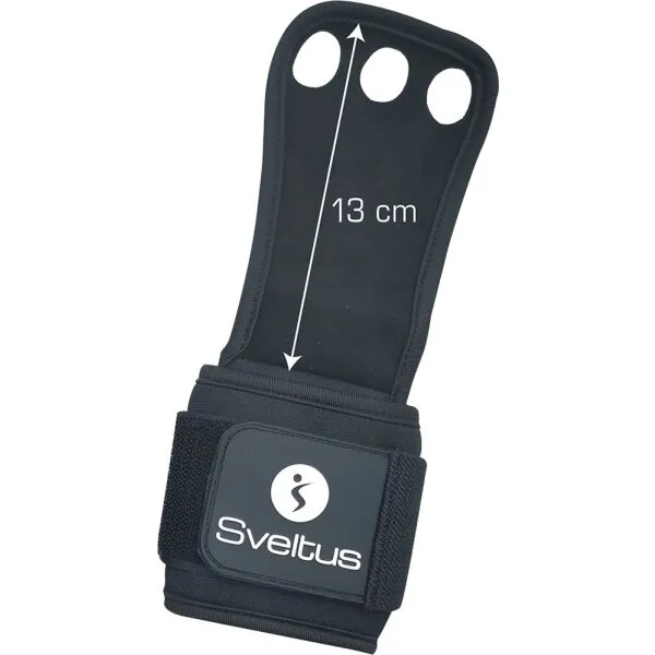 SVELTUS PREMIUM HOLE HAND GRIP Gripy, čierna, veľkosť