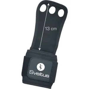 SVELTUS PREMIUM HOLE HAND GRIP Gripy, čierna, veľkosť
