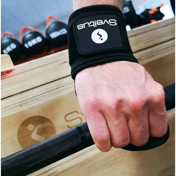 SVELTUS PREMIUM HOLE HAND GRIP Gripy, čierna, veľkosť