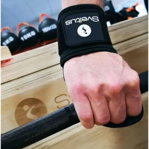 SVELTUS PREMIUM HOLE HAND GRIP Gripy, čierna, veľkosť