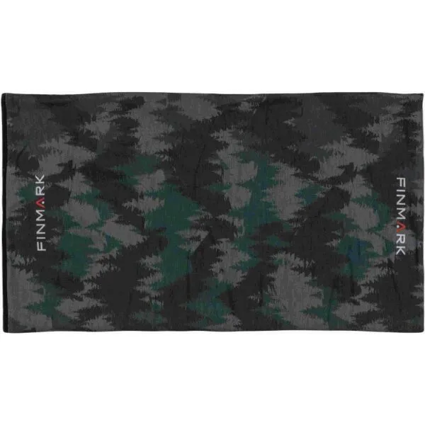 Finmark MULTIFUNCTIONAL SCARF WITH FLEECE Multifunkčná šatka, čierna, veľkosť UNI