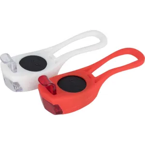 Arcore ASL-2 Set svetiel na bicykel, červená, veľkosť