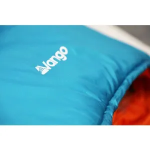 Vango NITESTAR ALPHA 150 Spací vak, modrá, veľkosť 210 cm - ľavy zips