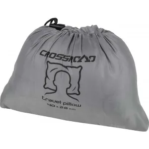 Crossroad TRAVEL PILLOW Zbaliteľný cestovný vankúš, svetlo zelená, veľkosť