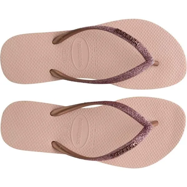 HAVAIANAS SLIM GLITTER Dámske žabky, ružová, veľkosť 35/36