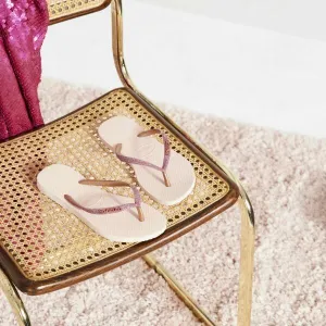 HAVAIANAS SLIM GLITTER Dámske žabky, ružová, veľkosť 35/36