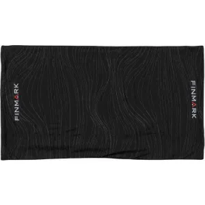 Finmark MULTIFUNCTIONAL SCARF WITH FLEECE Multifunkčná šatka, čierna, veľkosť UNI