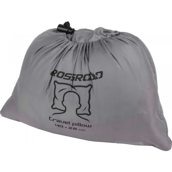 Crossroad TRAVEL PILLOW Zbaliteľný cestovný vankúš, fialová, veľkosť