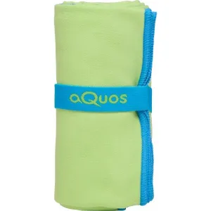 AQUOS AQ TOWEL 80 x 130 Rýchloschnúci športový uterák, zelená, veľkosť