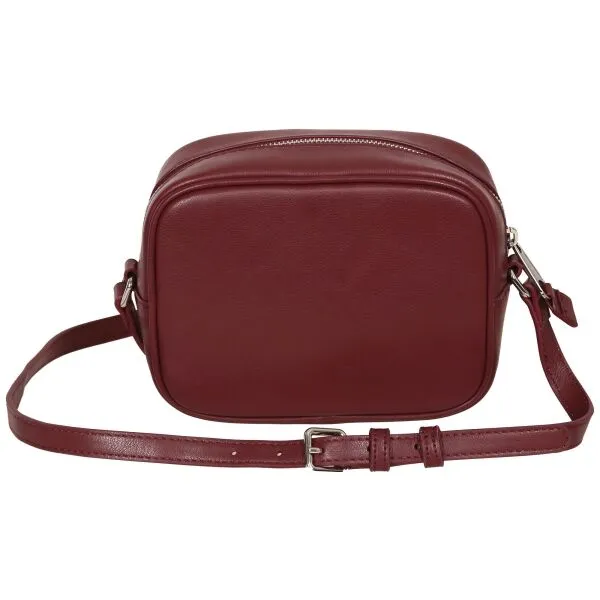 Tommy Hilfiger TJW ESSENTIAL PU CAMERA BAG Dámska kabelka, vínová, veľkosť