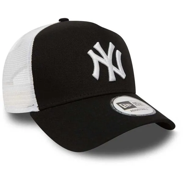 New Era CLEAN TRUCKER 2 NEW YORK YANKEES Pánska klubová truckerka, čierna, veľkosť ADULT