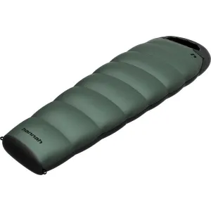 Hannah RAMBL Spací vak, tmavo zelená, veľkosť 220 cm - ľavy zips