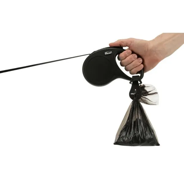 TRIXIE BAG HOLDER Držiak vrecka na exkrementy, čierna, veľkosť