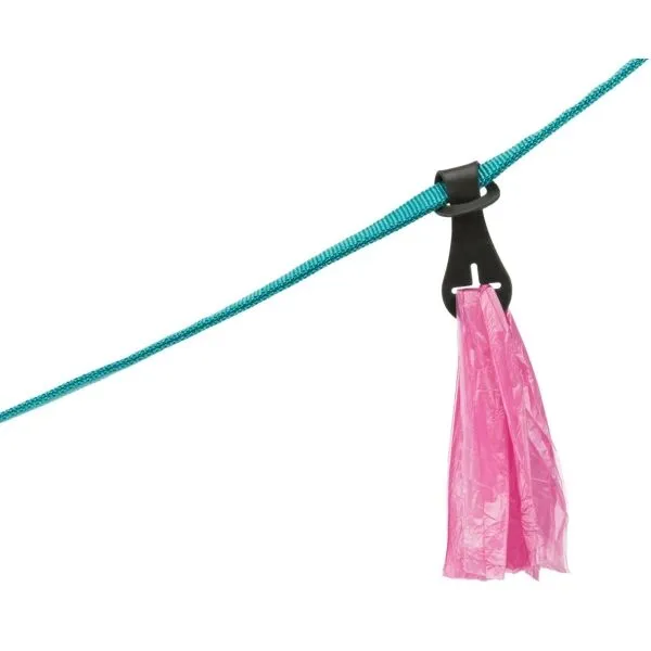 TRIXIE BAG HOLDER Držiak vrecka na exkrementy, čierna, veľkosť