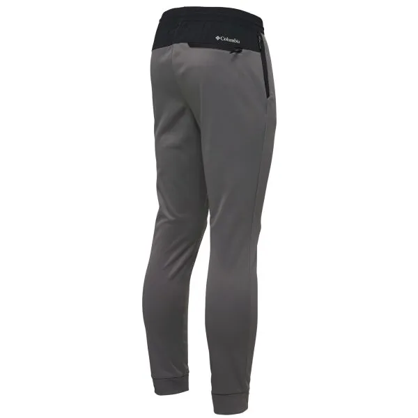 Columbia TECH FLEECE PANT Pánske fitness nohavice, tmavo sivá, veľkosť