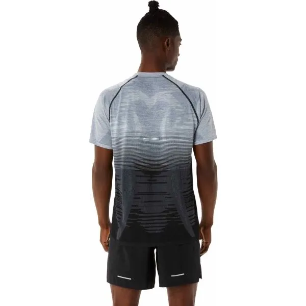 ASICS SEAMLESS TOP Pánske športové tričko, čierna, veľkosť