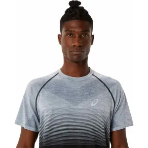 ASICS SEAMLESS TOP Pánske športové tričko, čierna, veľkosť