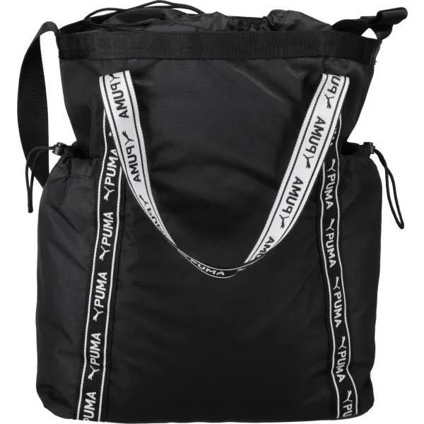 Puma AT ESSENTIALS TOTE BAG Dámska taška, čierna, veľkosť