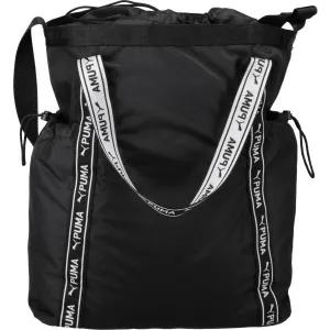 Puma AT ESSENTIALS TOTE BAG Dámska taška, čierna, veľkosť