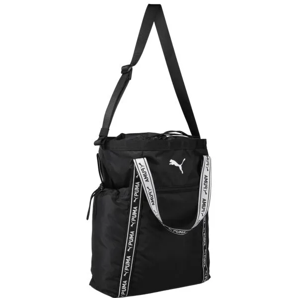 Puma AT ESSENTIALS TOTE BAG Dámska taška, čierna, veľkosť