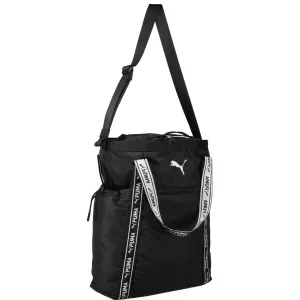 Puma AT ESSENTIALS TOTE BAG Dámska taška, čierna, veľkosť