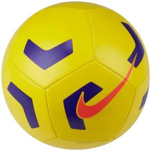 Futbalová lopta NIKE Pitch Training - YELLOW VIOLET BRIGHT CRIMSON