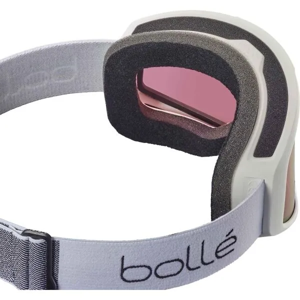 Bolle BEDROCK PLUS Lyžiarske okuliare, biela, veľkosť