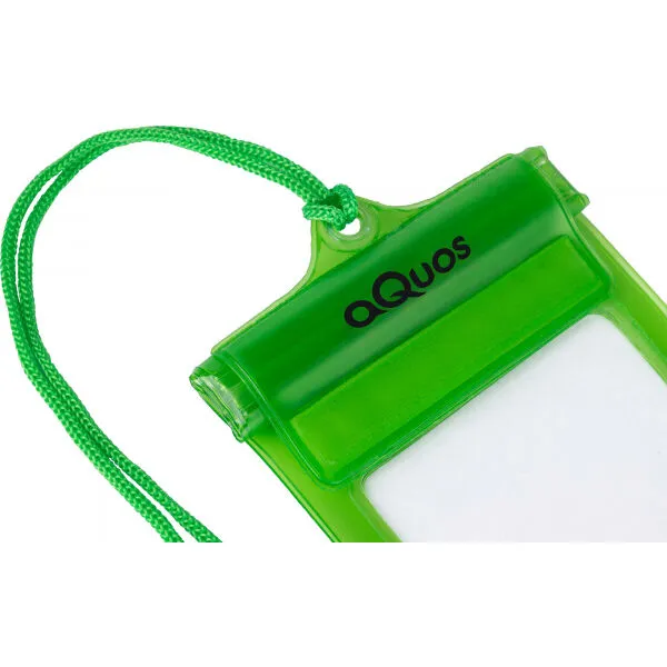 AQUOS PHONE DRY BAG Vodoodolné puzdro na mobil, zelená, veľkosť