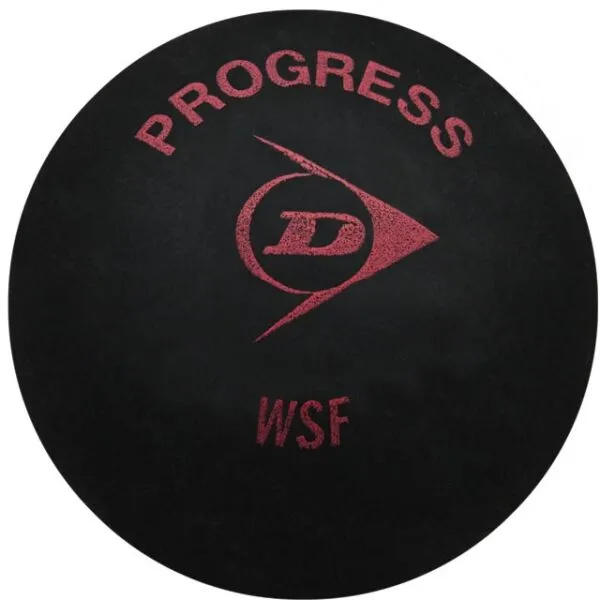 Dunlop PROGRESS 3BBL Loptička na squash, čierna, veľkosť