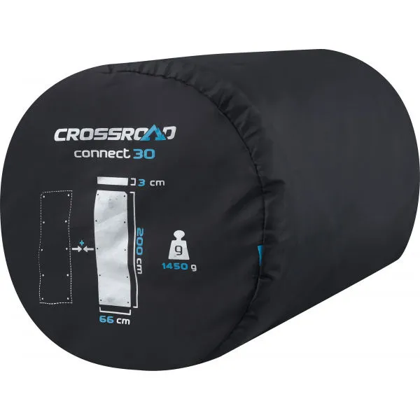 Crossroad CONNECT 30 Samonafukovacia karimatka, modrá, veľkosť