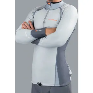 LAVACORE LC ELITE SHIRT LONG SLEEVE Top s merinom na vodné športy, sivá, veľkosť