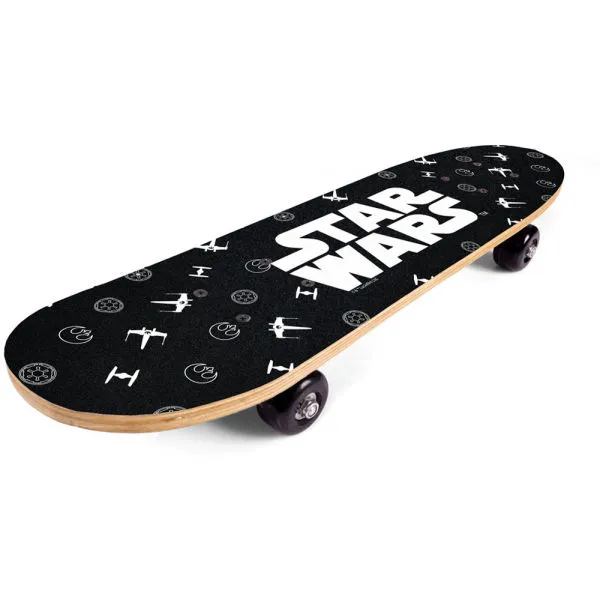 Disney STAR WARS Skateboard, čierna, veľkosť