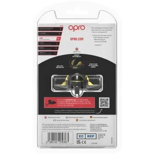 Opro GOLD BRACES Chránič zubov, čierna, veľkosť