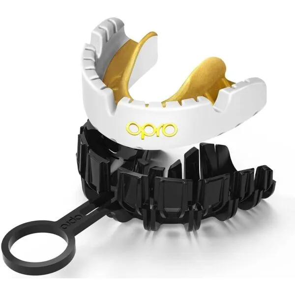 Opro GOLD BRACES Chránič zubov, čierna, veľkosť
