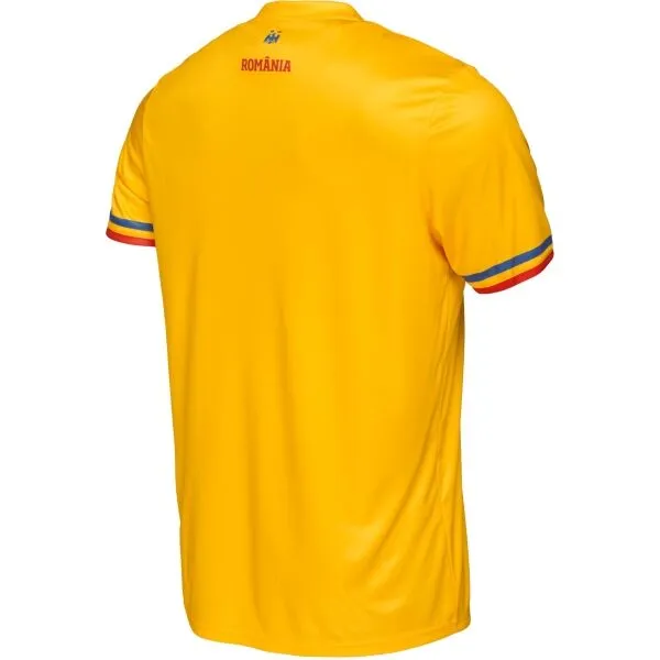 Joma FED. FUTBOL RUMANÍA REPLICA SHORT SLEEVE T-SHIRT Pánsky futbalový dres, žltá, veľkosť XXXXS