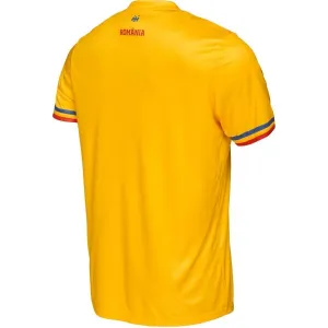 Joma FED. FUTBOL RUMANÍA REPLICA SHORT SLEEVE T-SHIRT Pánsky futbalový dres, žltá, veľkosť XXXXS