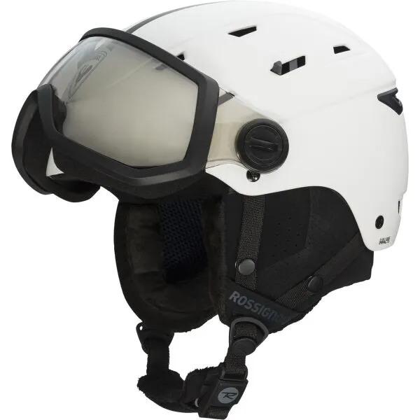 Rossignol ALLSPEED VISOR IMPACTS PHOTOCHROMIC Lyžiarska prilba, biela, veľkosť