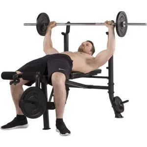 Tunturi WB40 COMPACT WIDTH WEIGHT BENCH Posilňovacia lavica, čierna, veľkosť