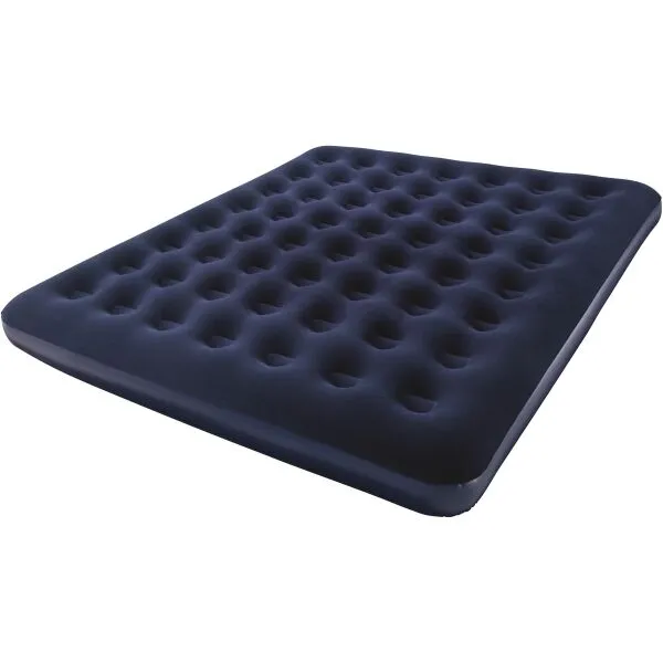 Bestway KING FLOCKED MAT Nafukovací matrac, modrá, veľkosť