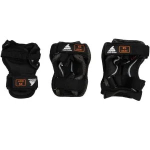 Rollerblade SKATE GEAR JUNIOR 3 PACK Set in-line detských chráničov, čierna, veľkosť