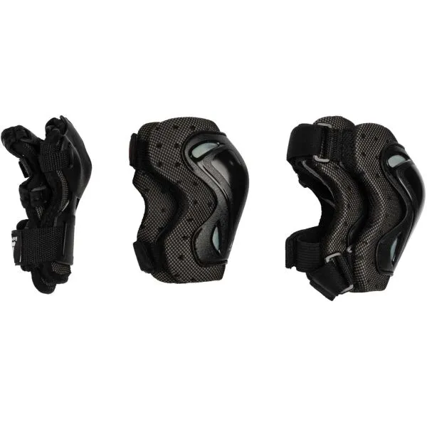 Rollerblade SKATE GEAR JUNIOR 3 PACK Set in-line detských chráničov, čierna, veľkosť