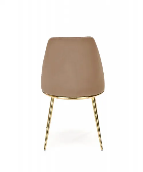 HALMAR Designová židle GLAMOUR K460 béžová